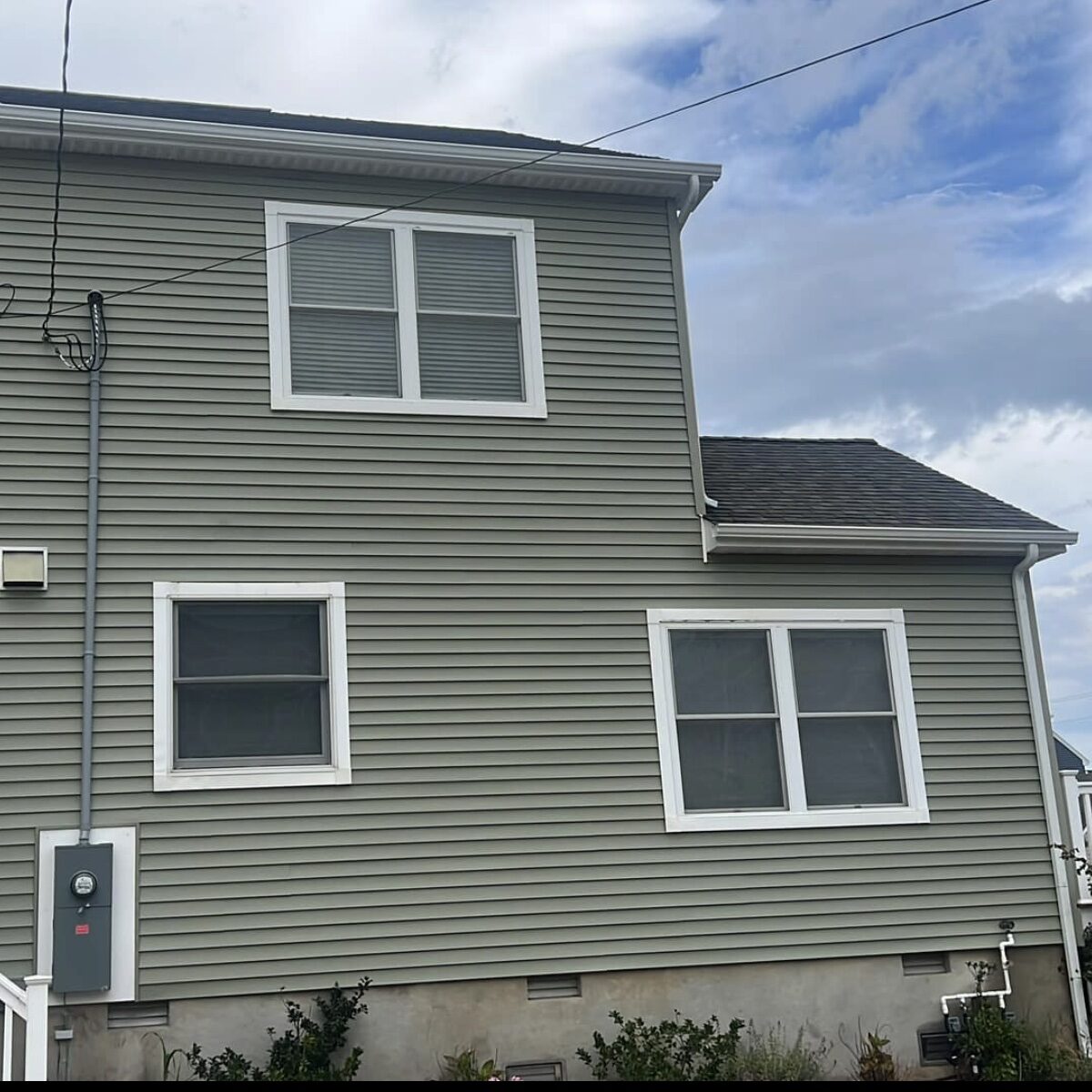 Roof repair shingles stripped ice water shield prep eave NJ